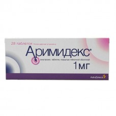 Аримидекс таблетки 1 мг №28   