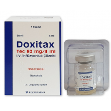 Докситакс Doxitax (доцетаксел) концентрат 80мг/4мл №1