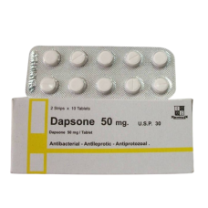 Дапсон Dapsone таблетки 50 мг №20 