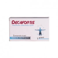 Декафортис Decafortis (тестостерон ундеканоат)  раствор для инъекций 250 мг./мл. 4мл. №1